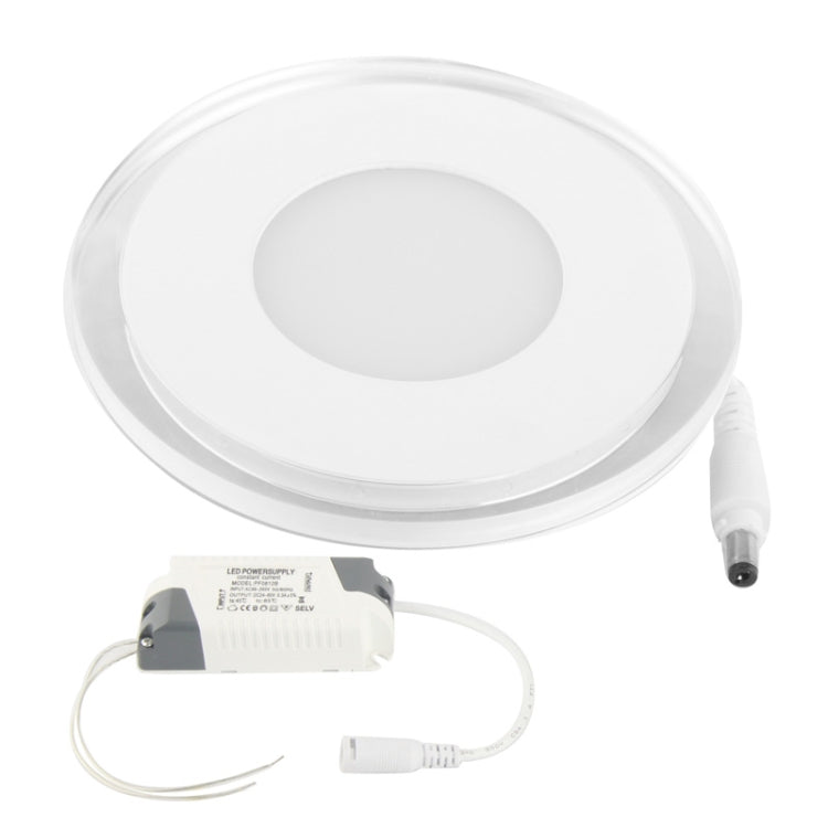 10W Warm White LED Round Panel Light, Luminous Flux: 740lm, Diameter: 13cm