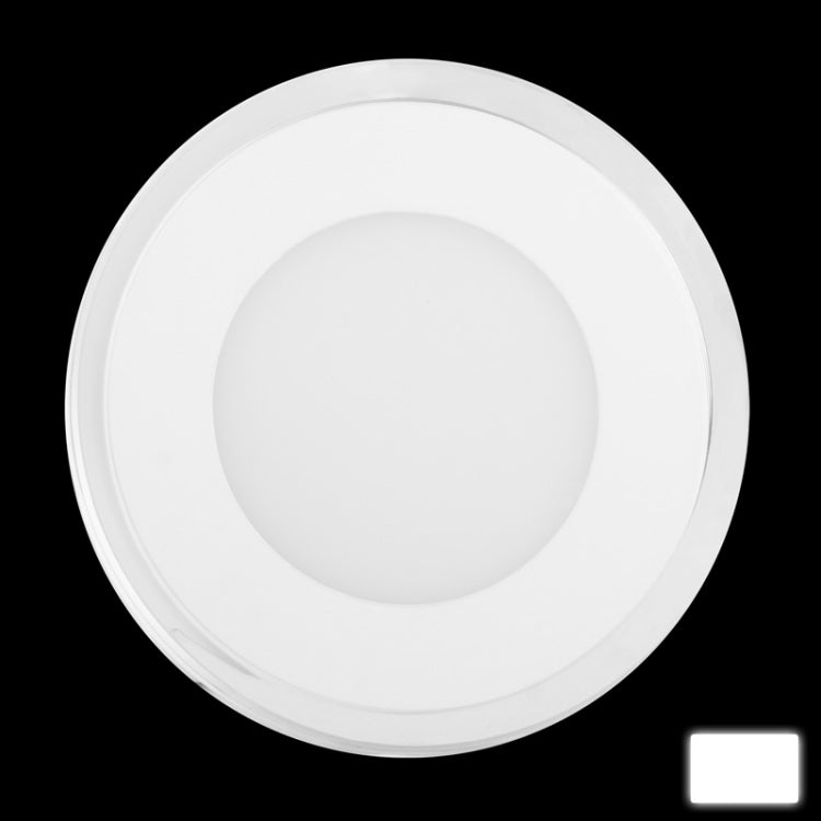 15W White LED Round Panel Light, Luminous Flux: 1400lm, Diameter: 16cm