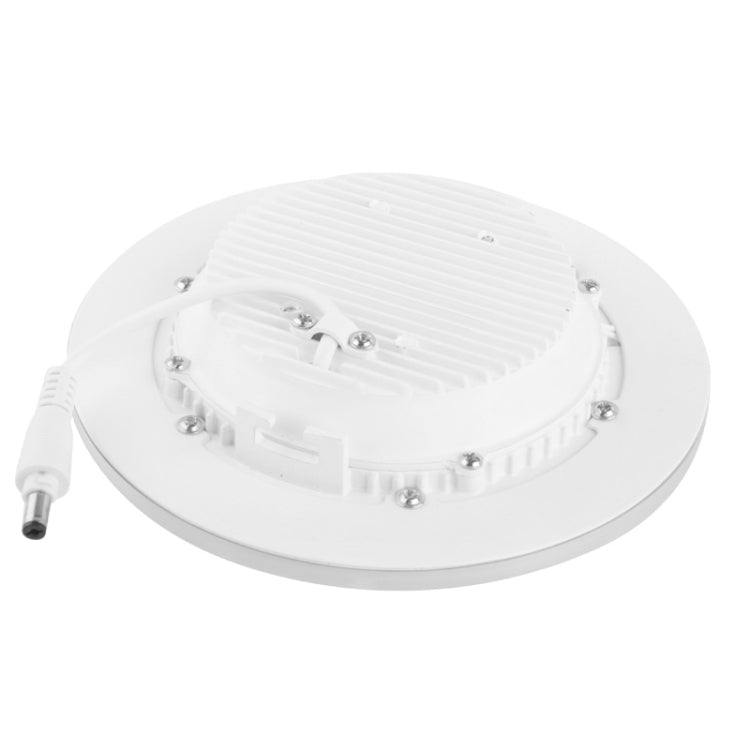 15W White LED Round Panel Light, Luminous Flux: 1400lm, Diameter: 16cm