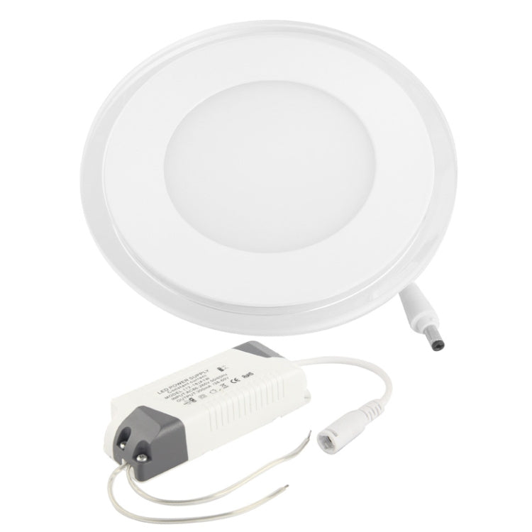 15W White LED Round Panel Light, Luminous Flux: 1400lm, Diameter: 16cm