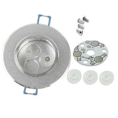 3W LED Days Lanterns Parts (Cover Parts + Aluminum Base Plate + Base + LED Lens + Aluminum Heat Sink + Screws)