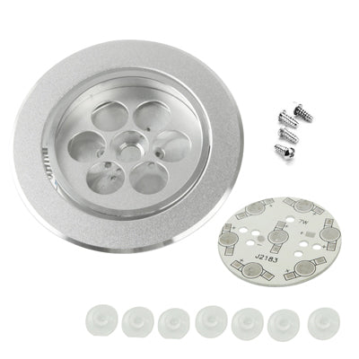 7W LED Days Lanterns Parts (Cover Parts + Aluminum Base Plate + Base + LED Lens + Aluminum Heat Sink + Screws)