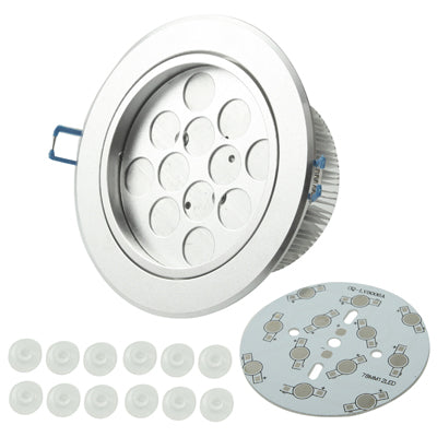 12W LED Days Lanterns Parts (Cover Parts + Aluminum Base Plate + Base + LED Lens + Aluminum Heat Sink + Screws)