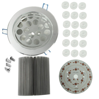 18W LED Days Lanterns Parts (Cover Parts + Aluminum Base Plate + Base + LED Lens + Aluminum Heat Sink + Screws)