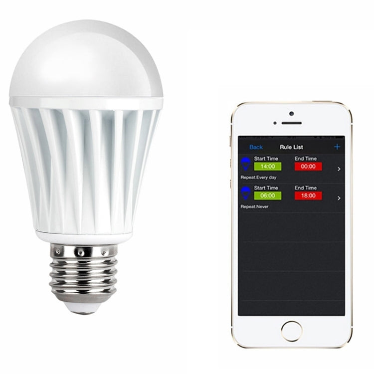 Bluetooth APP Control RGBW Color LED Smart Light Bulb Magic Colorful Light for iOS / Android Phone