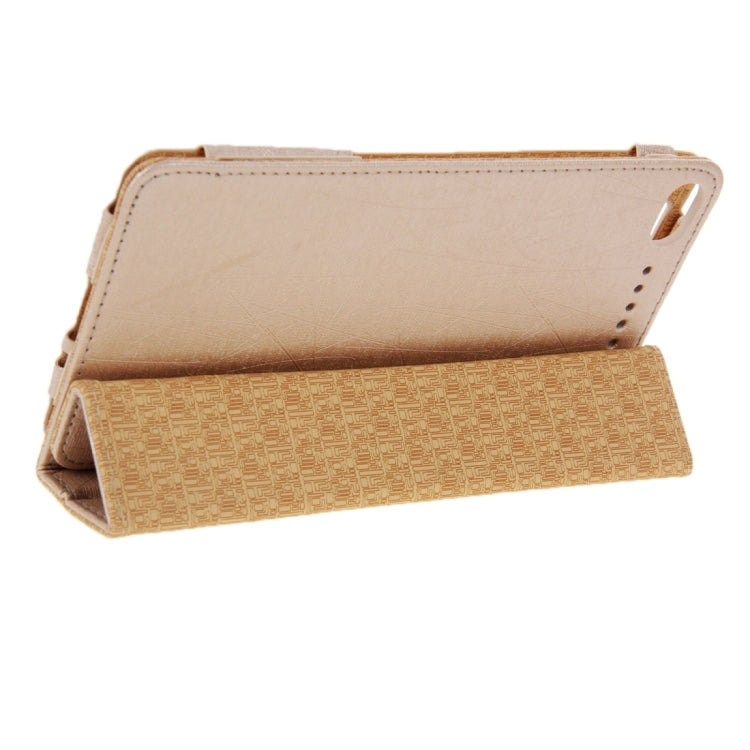 Oracle Texture Magnetic Leather Case with Holder for Lenovo A770N 6.85inch