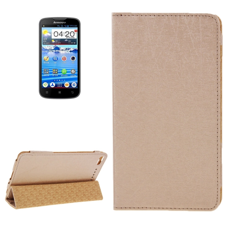 Oracle Texture Magnetic Leather Case with Holder for Lenovo A770N 6.85inch