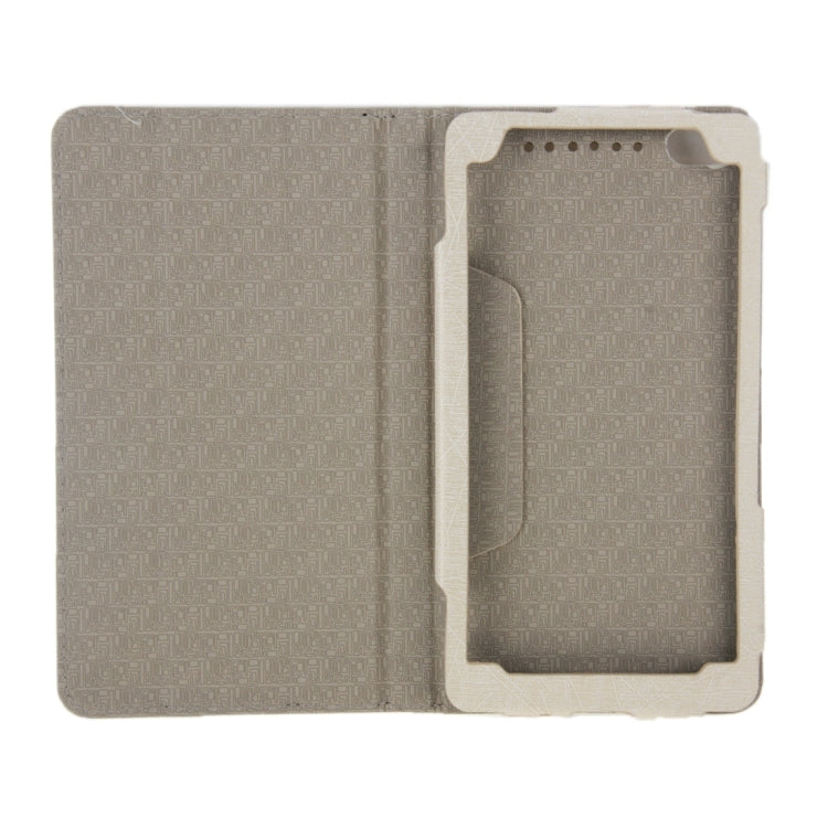 Oracle Texture Magnetic Leather Case with Holder for Lenovo A770N 6.85inch