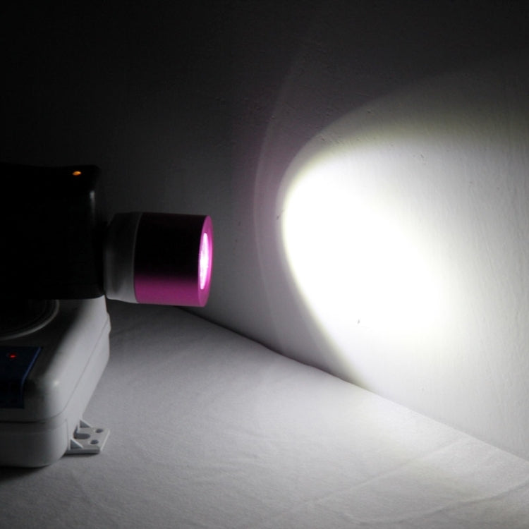 Portable 3W USB LED Spotlight Bulb White Light for Power Bank Laptop(Magenta)