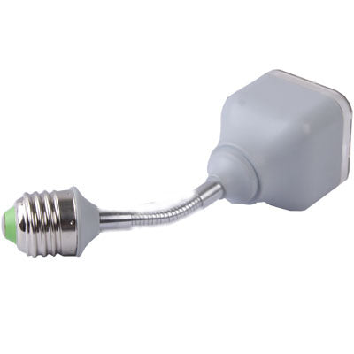 AL-102 E27 5W Sensor LED Automatic Lamp, Day White Light, AC 220-240V, Sensitive Distance: 4-5m(Grey)