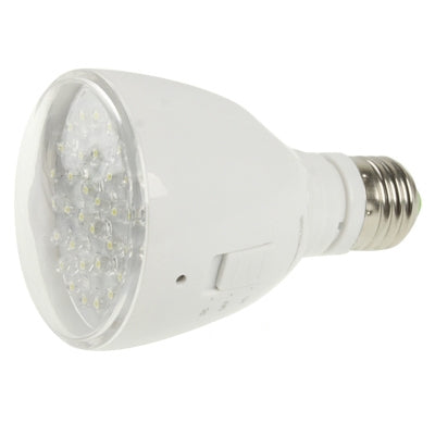 3W Rechargeable & Scalable 32 LED Emergency Lights Bulb, Base Type: E27(White)