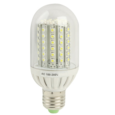 E27 6.5W 500LM Corn Light Bulb, 98 LED SMD 3528, Day White Light, AC 220V