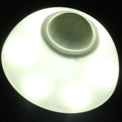 E27 8W Human Sensor LED Light Lamp, 750LM, Day White Light, Sensitive Distance: 5m, AC 220V