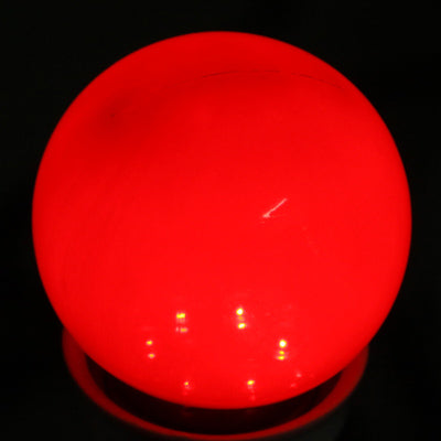 E27 0.5W Red Light LED Ball Steep Light Bulb, 50LM, AC 220V, Beam Angle: 120 Degree