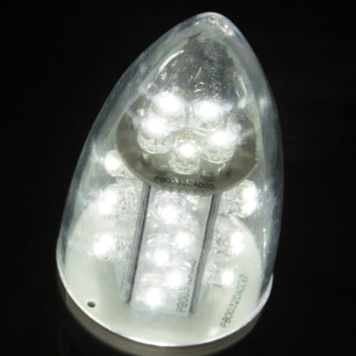 E27 1.5W Ball Steep Light Bulb, 30 LED, 140LM, White Light, AC 180-240V