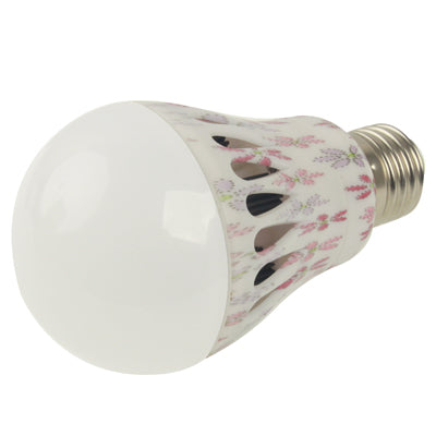 5W White LED Ball Steep Light Bulb, Base Type: E27