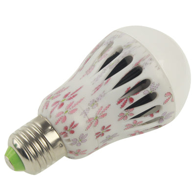 5W White LED Ball Steep Light Bulb, Base Type: E27