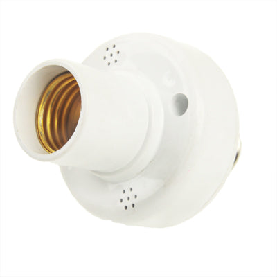 E27 Wireless Remote Control Lamp Holders Set with Remote Controller(White)