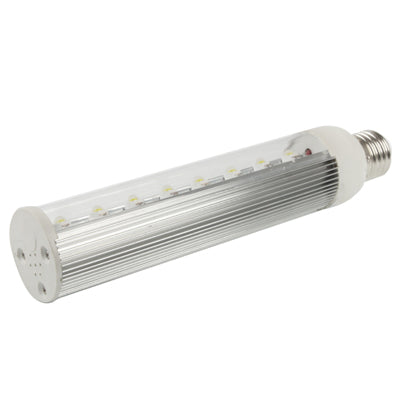 E27 8W 700LM LED Transverse Light Bulb , 8 LED, White Light, AC 85-265V