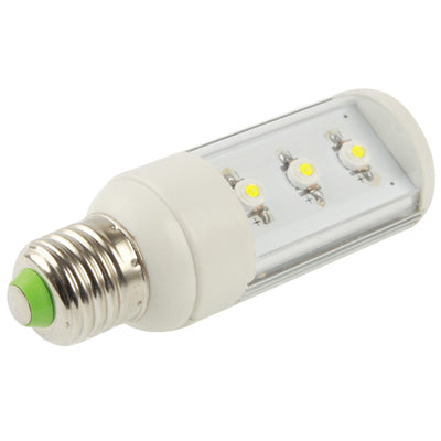 3W White 3 LED LED Transverse Light Bulb, Base Type: E27