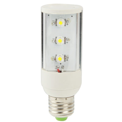3W White 3 LED LED Transverse Light Bulb, Base Type: E27