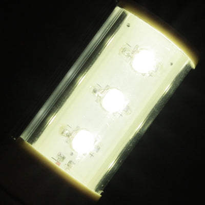 3W White 3 LED LED Transverse Light Bulb, Base Type: E27
