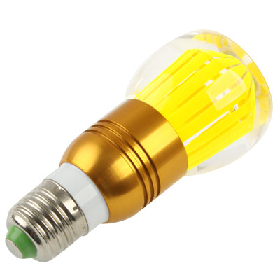 E27 3W Crystal Glass Umbrella RGB LED Light Bulb, 16 Colors Light,  with Remote Controller, AC 85-265V