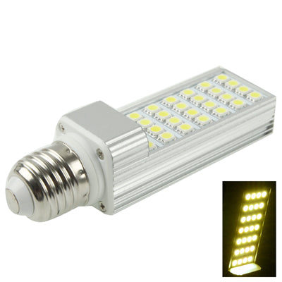 E27 6W 480LM LED Transverse Light Bulb, 28 LED SMD 5050, W