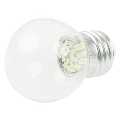 E27 1.5W  Ball Steep Light Bulb, 18 LED 3528 SMD, White Light, AC 220V