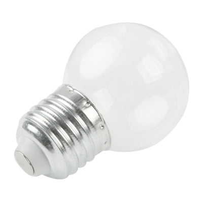 E27 1.5W  Ball Steep Light Bulb, 18 LED 3528 SMD, White Light, AC 220V
