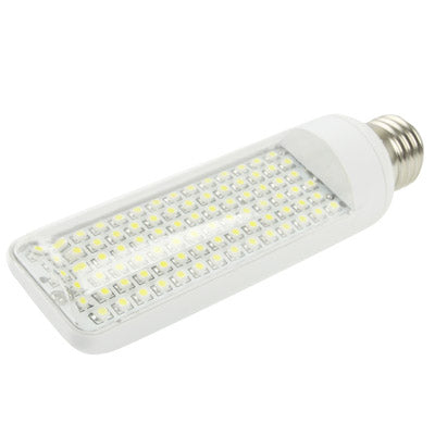 E27 6W White 84 LED 3528 SMD LED Transverse Light Bulb, AC 220V