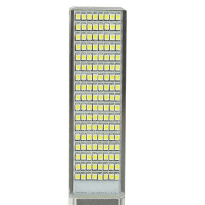 E27 8W 680LM LED Transverse Light Bulb, 136 LED SMD 3528, White Light, AC 220V