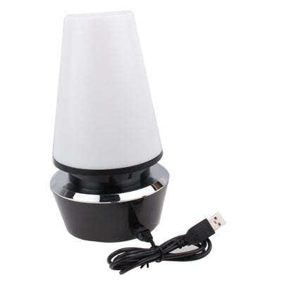 6 Colors Change Light Rechargeable Magic Hand Touching Lamp(Black)