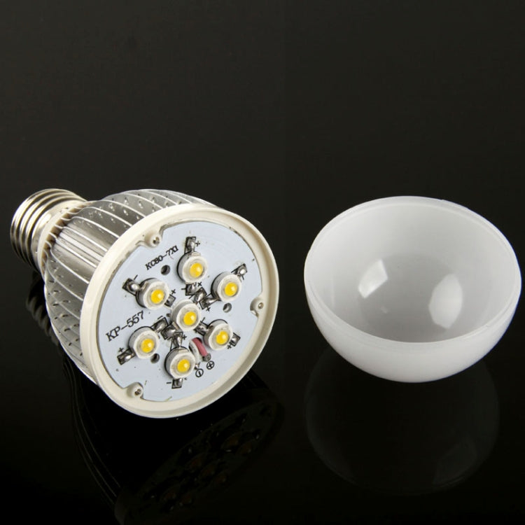 E27 7W LED Ball Steep Bulb, 7 LED, 560-630LM, W