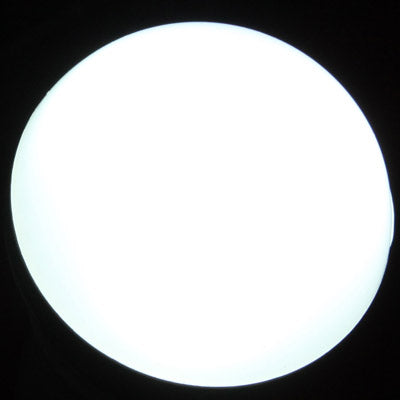 E27 3W Ball Steep Light Bulb, 3 LED, 240-270LM, White Light, AC 85-265V(Silver)