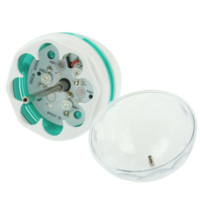 W998 E27 3W Colorful Light LED Bulb, Rotating Lamp Light, 240lm, AC 85-260V