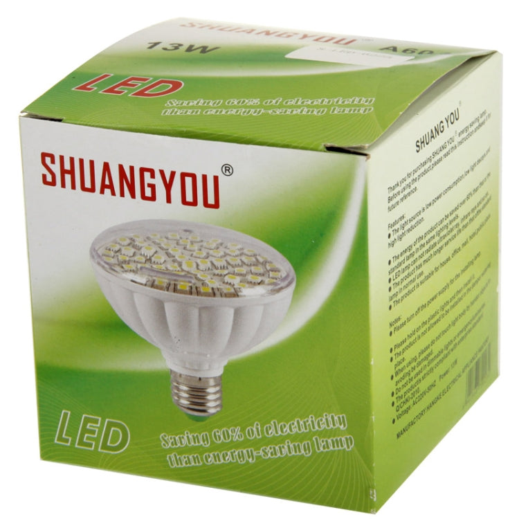 E27 13W White 65 LED 5050 SMD Corn Light Bulb, AC 220V
