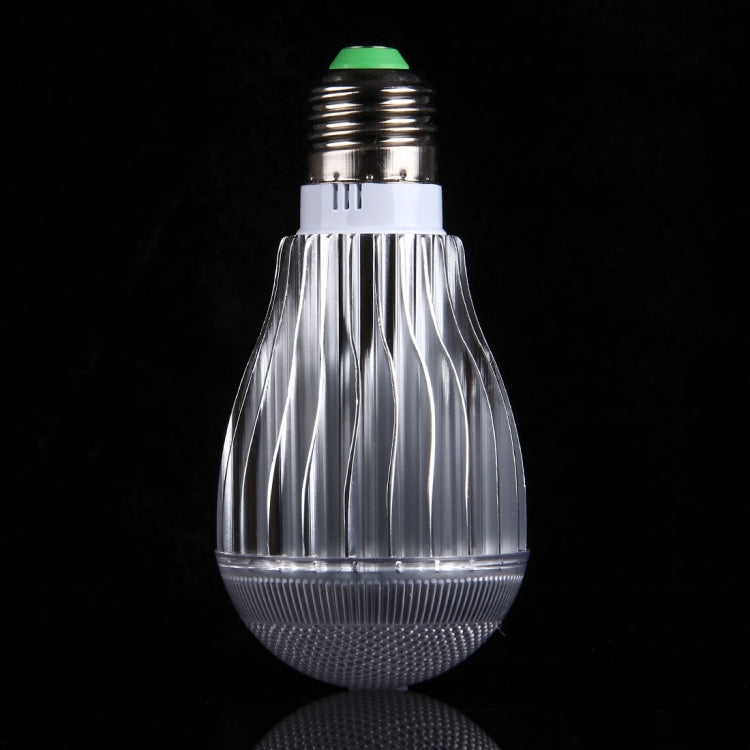 E27 10W RGB LED Ball Steep Light Bulb, Luminous Flux: 640-720lm, with Remote Controller, AC 85V - 265V