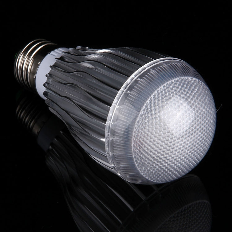 E27 10W RGB LED Ball Steep Light Bulb, Luminous Flux: 640-720lm, with Remote Controller, AC 85V - 265V