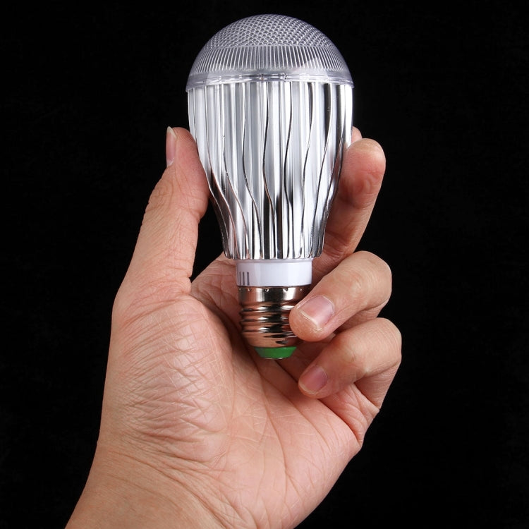 E27 10W RGB LED Ball Steep Light Bulb, Luminous Flux: 640-720lm, with Remote Controller, AC 85V - 265V
