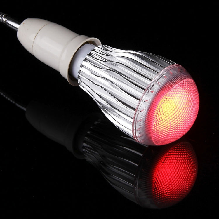 E27 10W RGB LED Ball Steep Light Bulb, Luminous Flux: 640-720lm, with Remote Controller, AC 85V - 265V