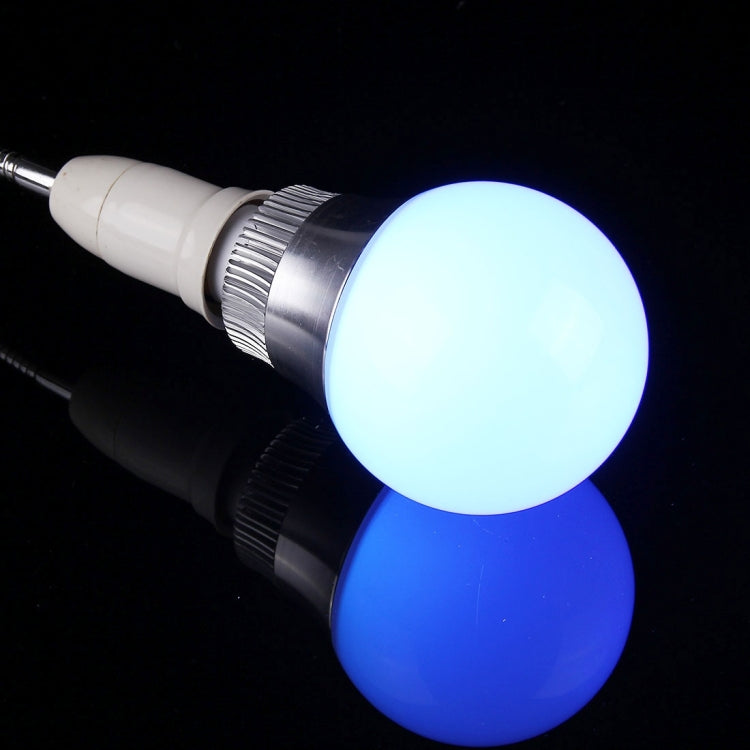 E27 10W RGB LED Ball Steep Light Bulb, Luminous Flux: 800-900lm, with Remote Controller