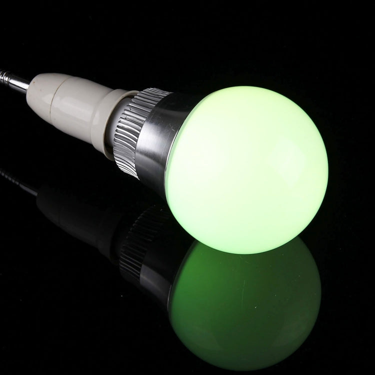 E27 10W RGB LED Ball Steep Light Bulb, Luminous Flux: 800-900lm, with Remote Controller