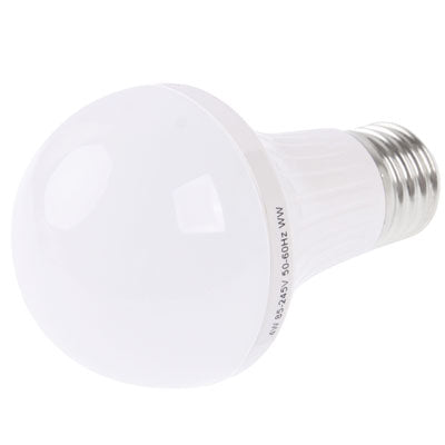 E27 4W LED Ball Steep Light Bulb, 320-360LM, Warm White Light, AC 85-245V