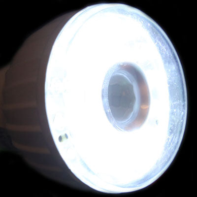 XS-001 E27 3W Sensor LED Automatic Lamp, Day White Light, AC 220-240V/50Hz, Sensitive Distance: 5m(White)
