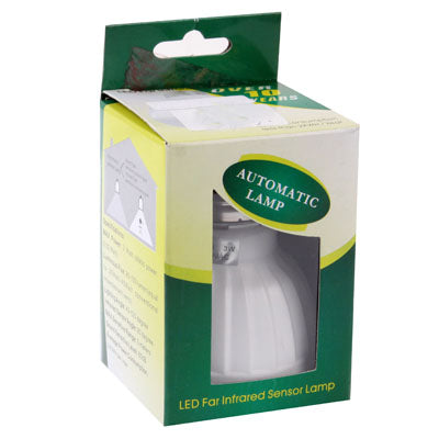 E27 3W Human Sensor  Light Lamp, White Light, 23 LED, Sensitive Distance: 5m