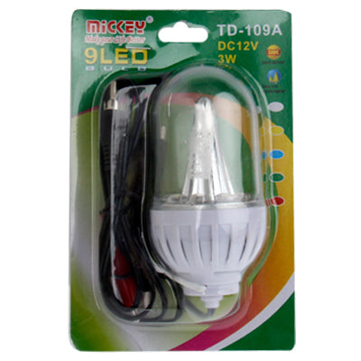 TD-109A New Energy-saving 3W LED Light Bulb with 9 LED to Replace Traditional 30W Incandescent Led Light Bulb