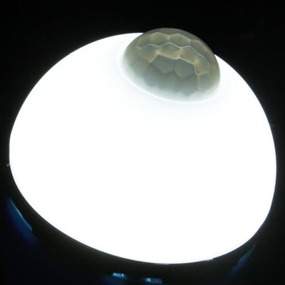E27 5W Human Sensor LED Light Lamp, 450LM, White Light, Sensitive Distance: 5m