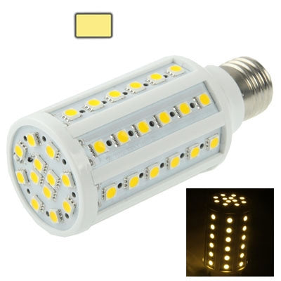 E27 10W 900LM Corn Light Bulb, 60 LED 5050 SMD, Warm White Light, AC 220V