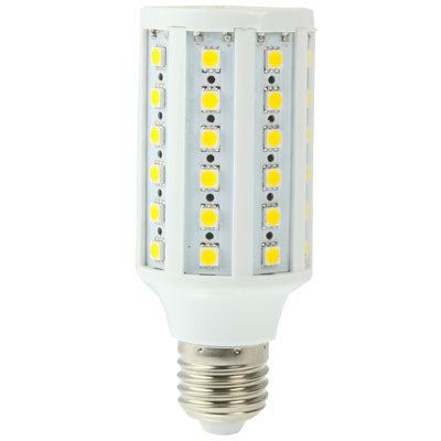 E27 10W 900LM Corn Light Bulb, 60 LED 5050 SMD, Warm White Light, AC 220V